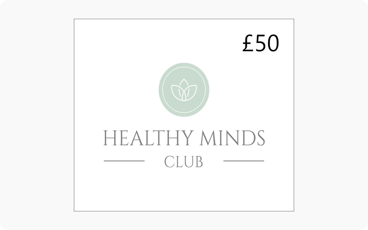 Healthy Minds Club £50 Gift Card (United Kingdom)