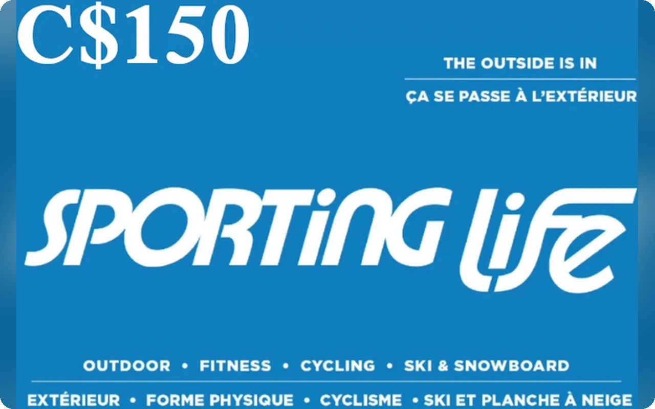 Sporting Life C$150 Gift Card (Canada)