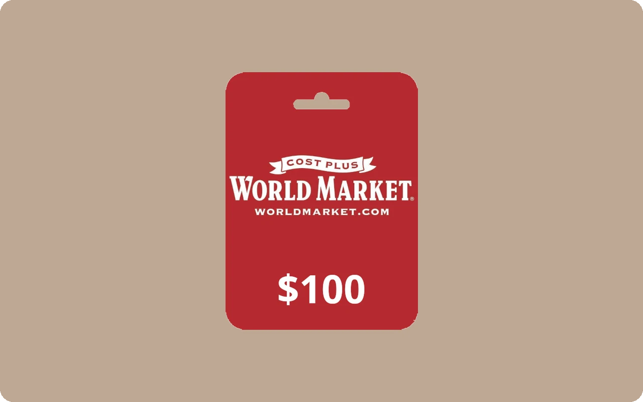 Cost Plus World Market $100 Gift Card (United States)