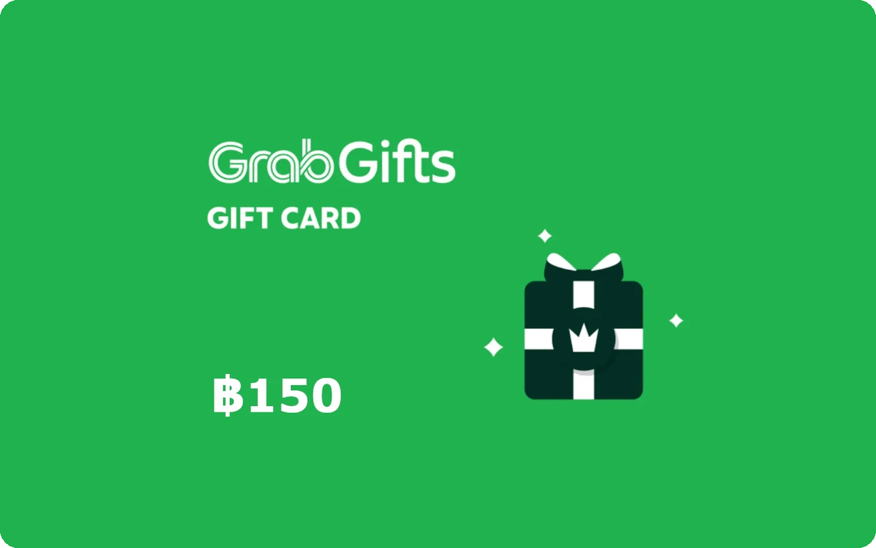 Grab ฿150 Gift Card (Thailand)