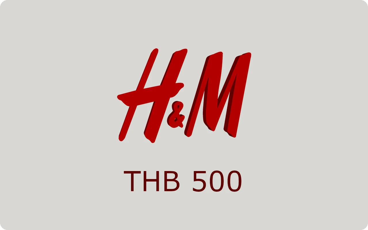 Hmth ฿500 Gift Card (Thailand)