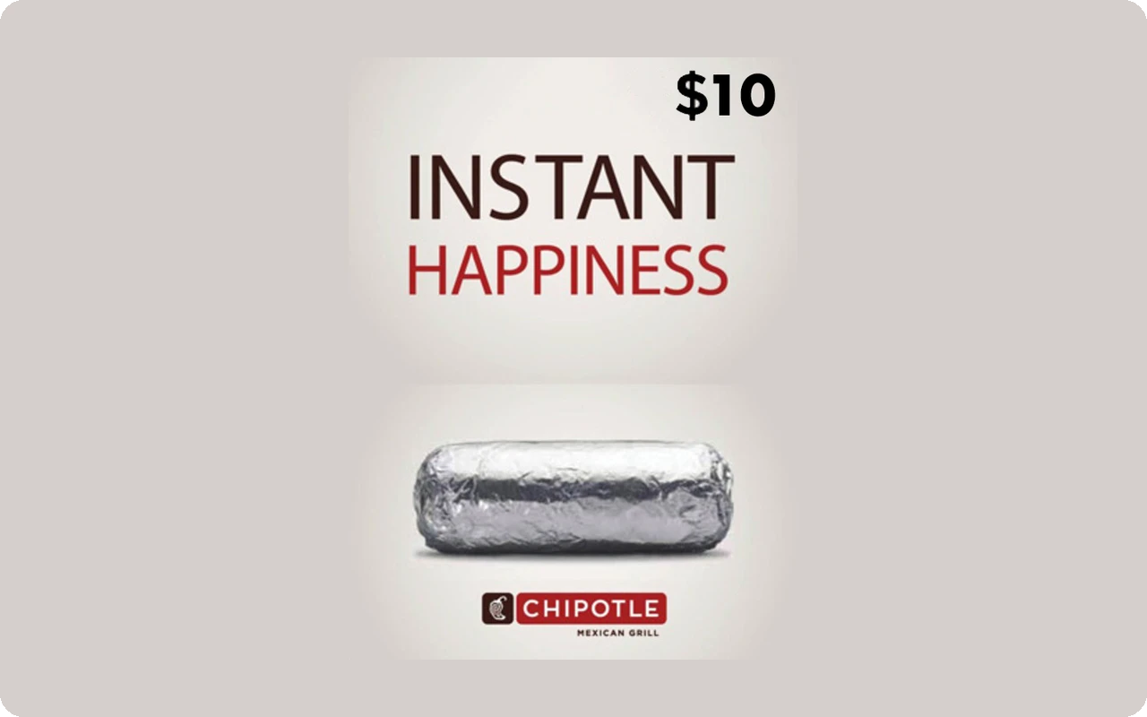 Chipotle Gift Card 10 USD - Key - UNITED STATES