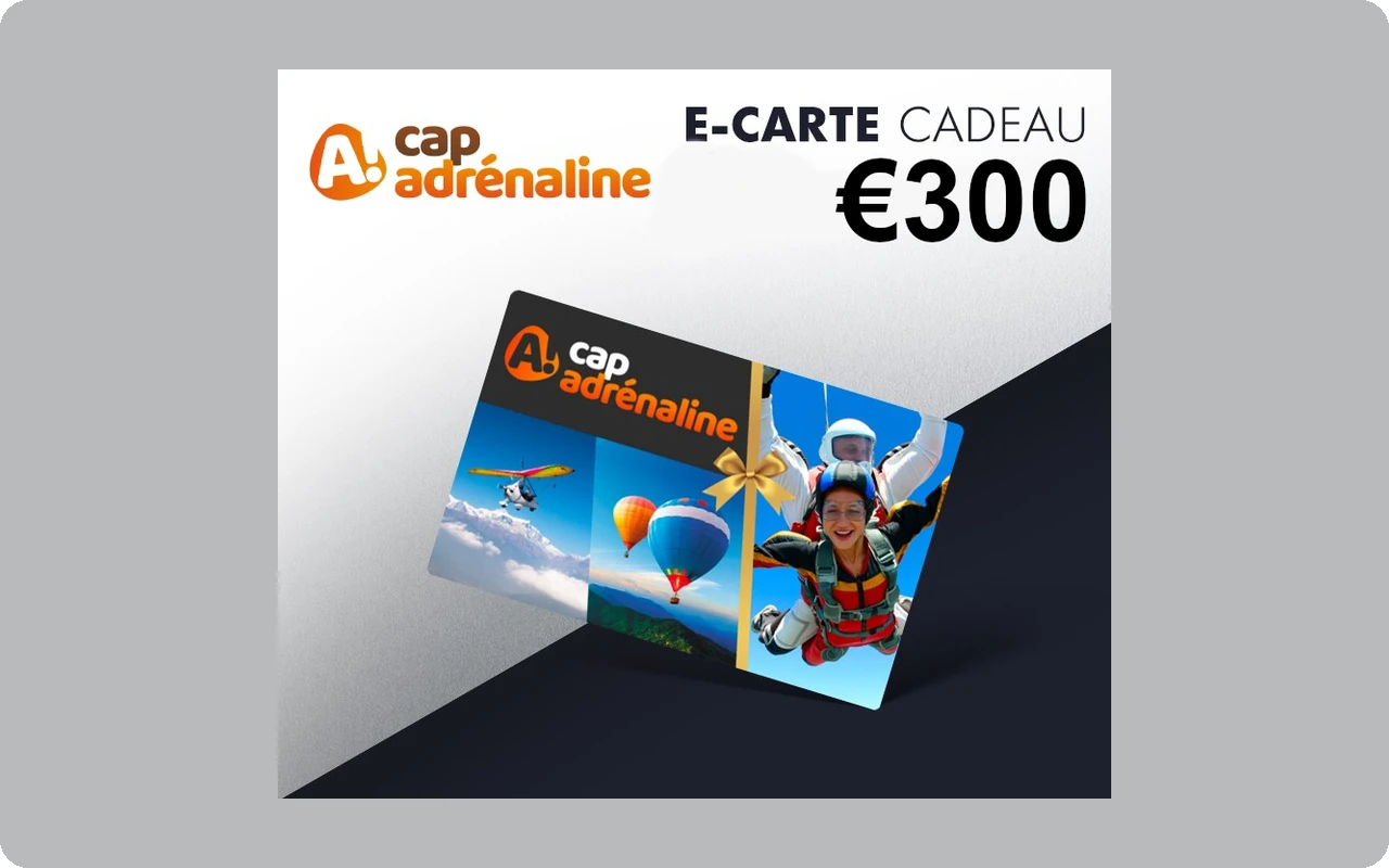 Cap Adrenaline €300 Gift Card (France)