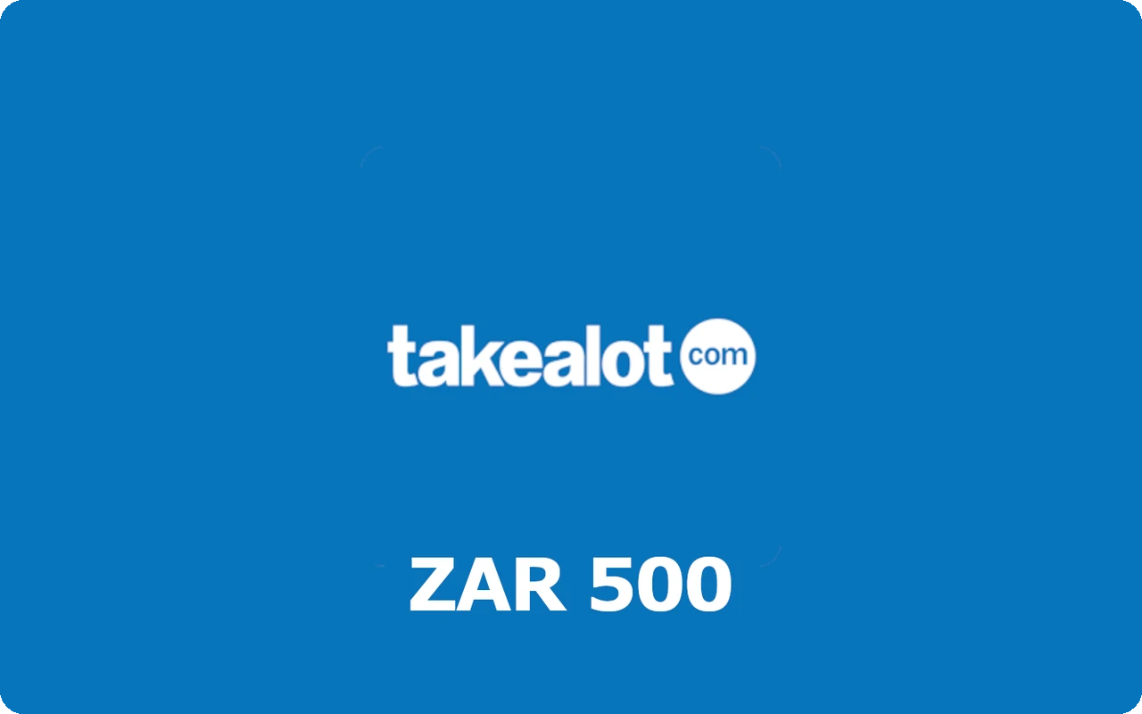 Takealot R500 Gift Card (South Africa)