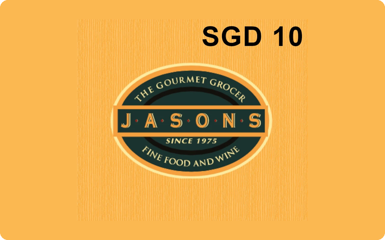 Jasons $10 Gift Card (Singapore)