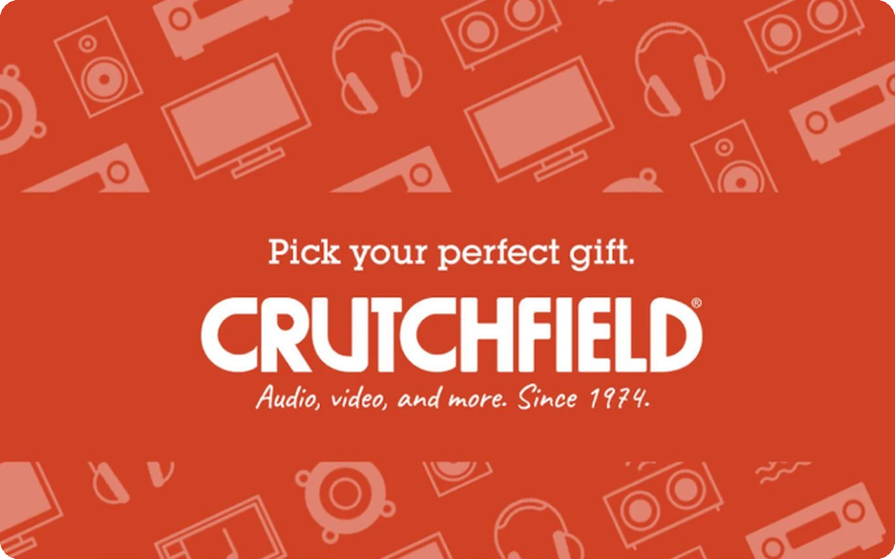 Crutchfield $100 Gift Card (United States)