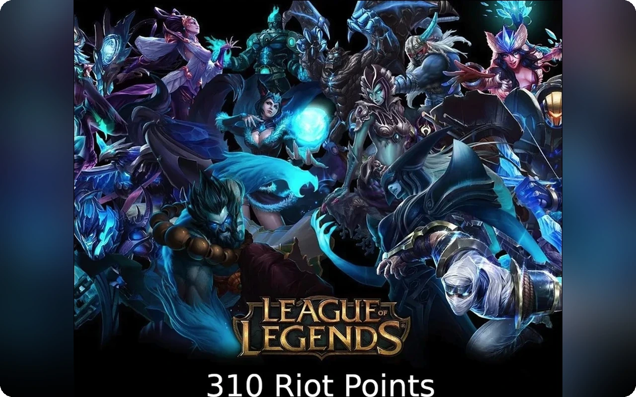League of Legends 310 Gift Card