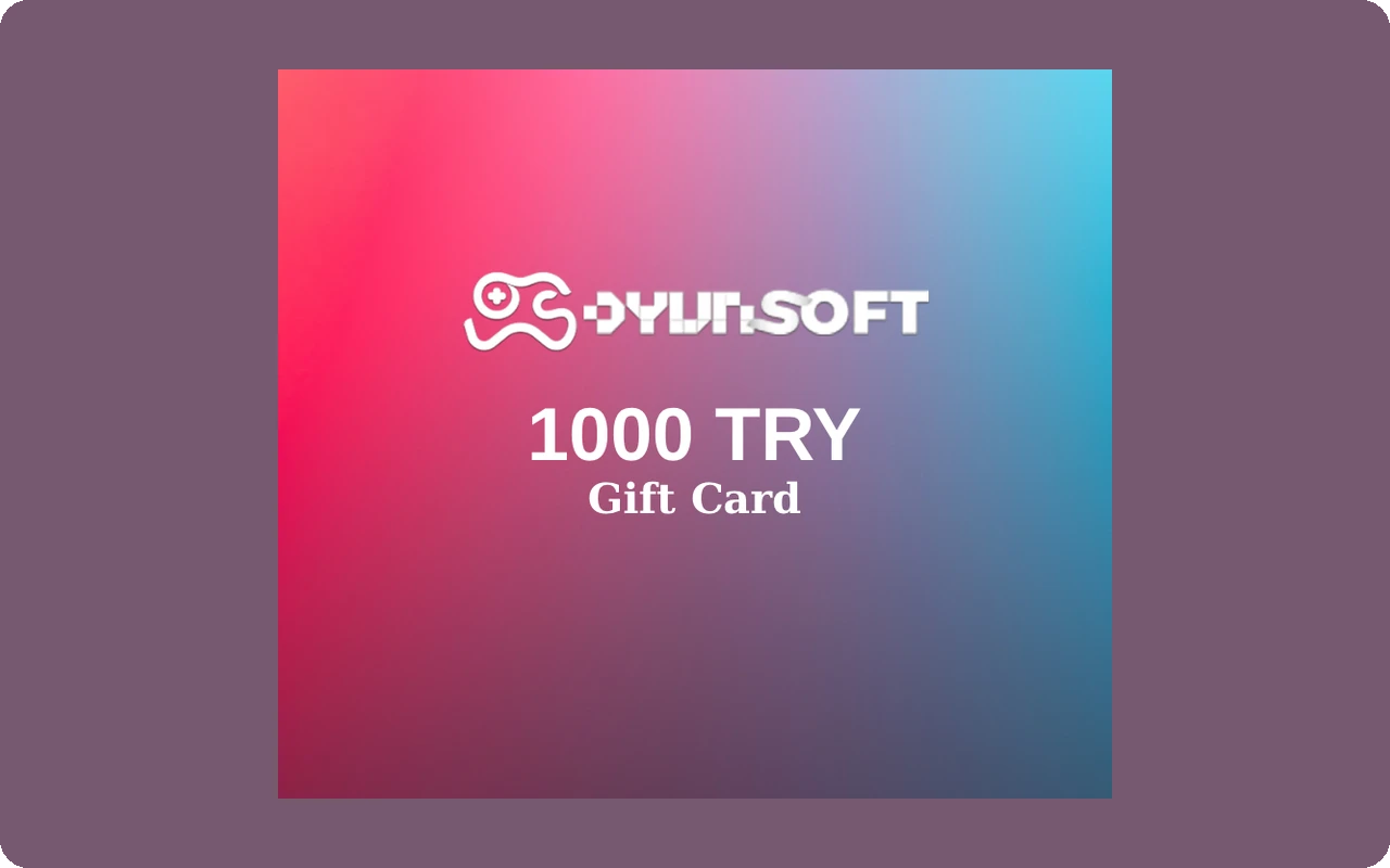 Oyunsoft ₺1000 Gift Card (Turkey)