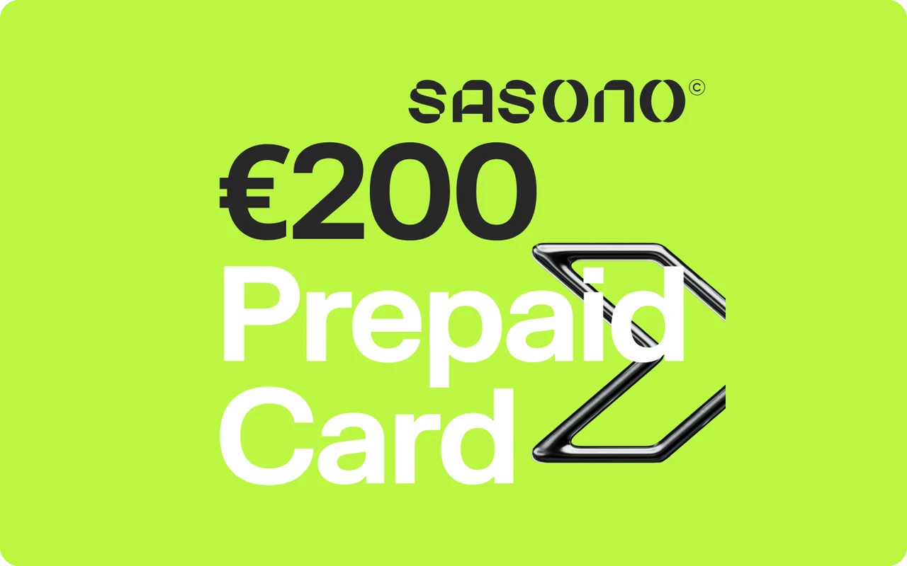 Sasono €200 Gift Card (Europe)