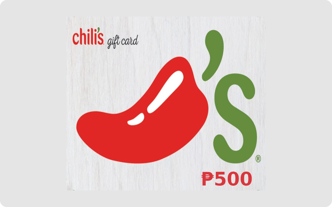 Chili's ₱500 Gift Card (Philippines)