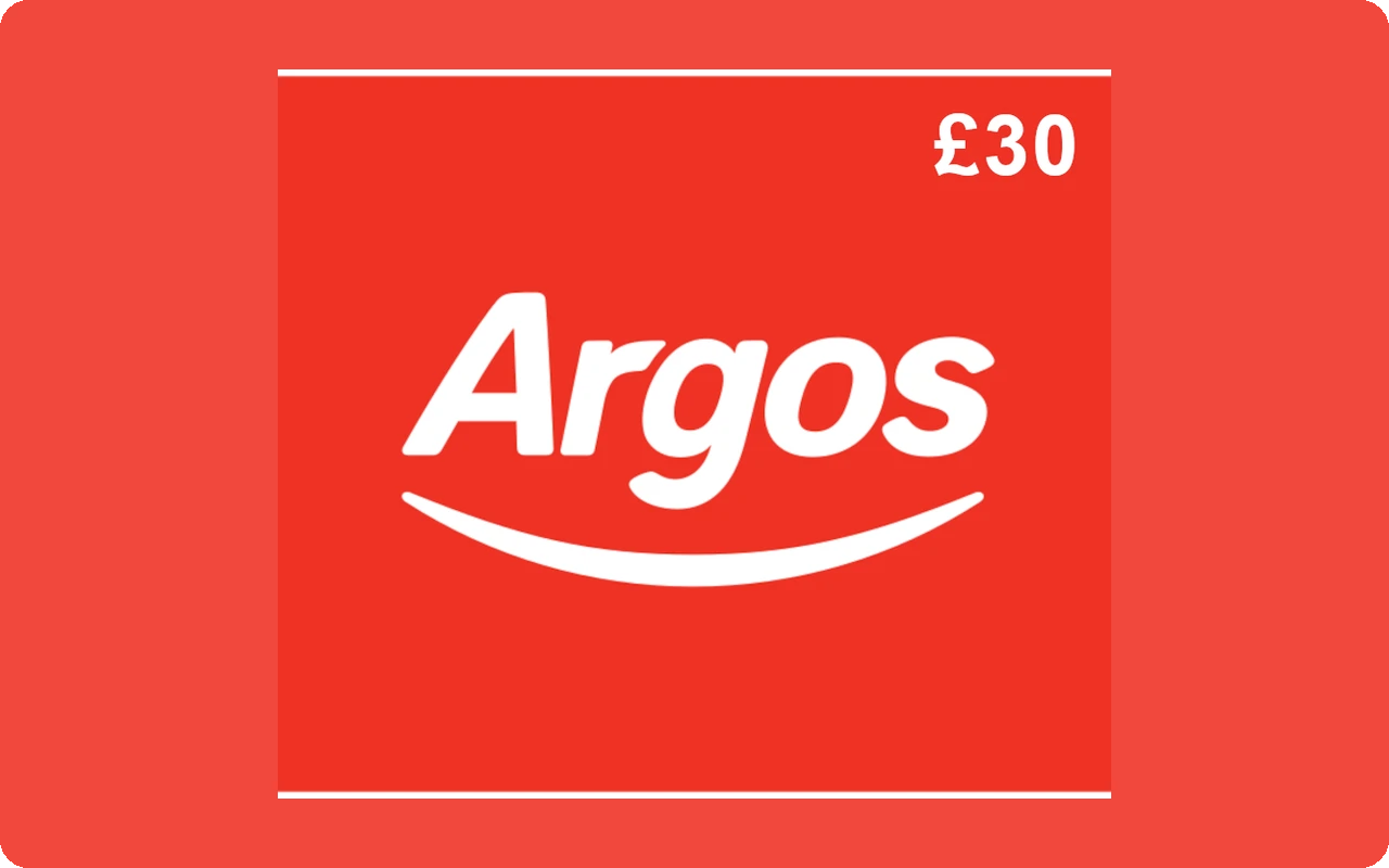 Argos £30 Gift Card (United Kingdom)