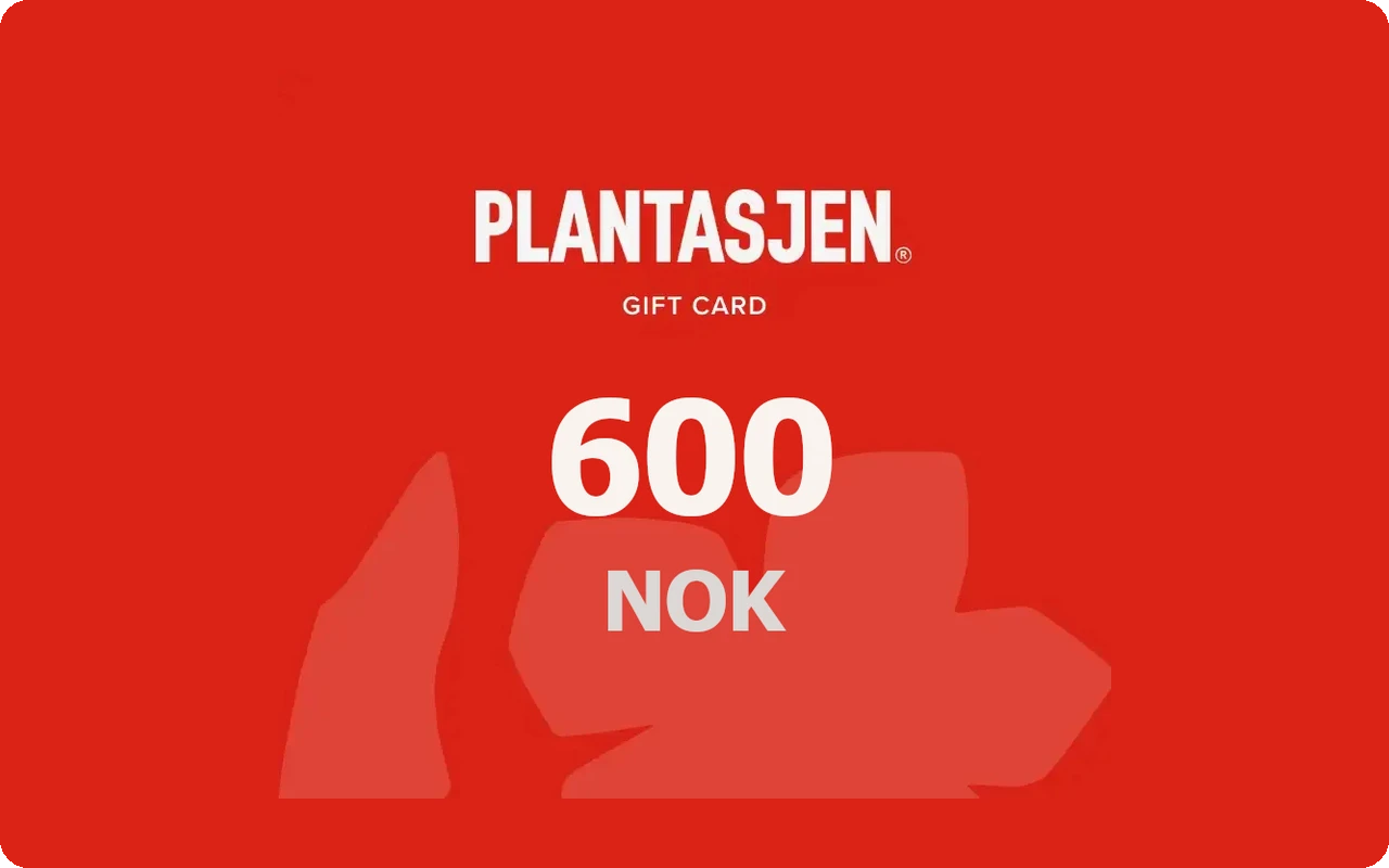 Plantasjen 600 kr Gift Card (Norway)