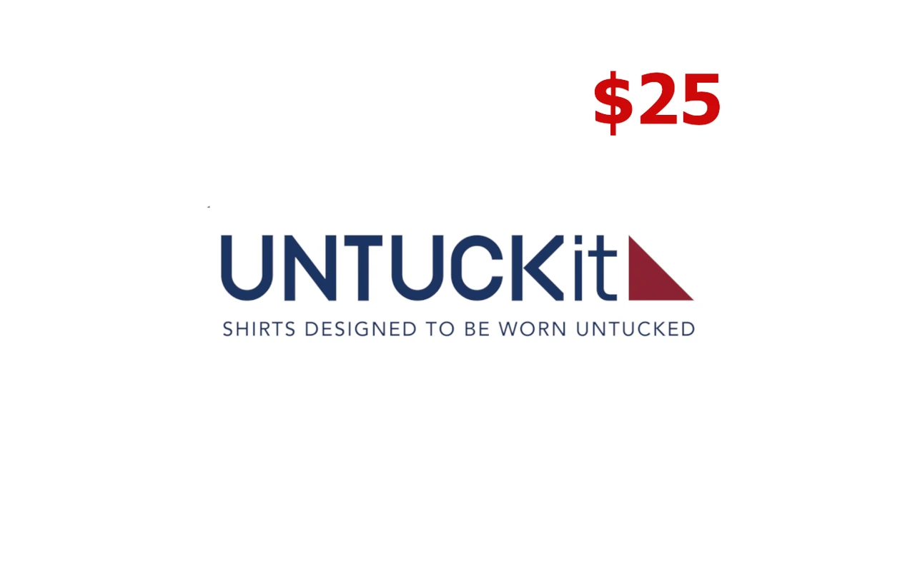 Untuckit $25 Gift Card (United States)