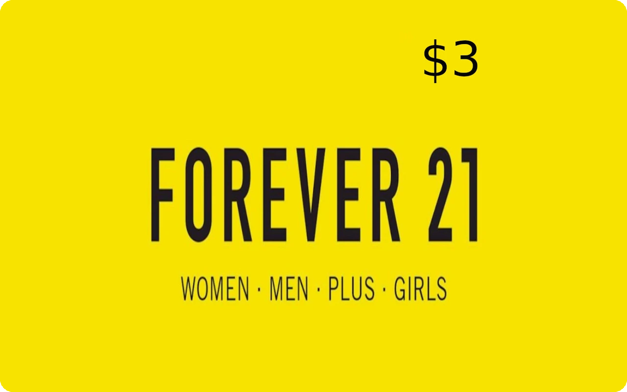 Forever $21 Gift Card (United States)