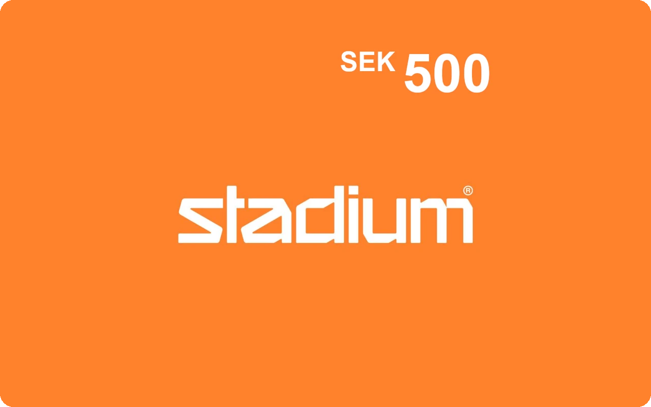 Stadium 500 kr Gift Card (Sweden)