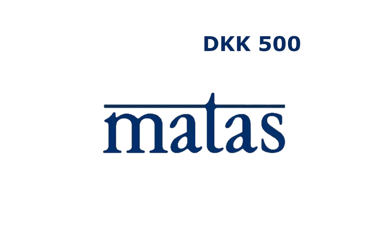 Matas 500 kr Gift Card (Denmark)