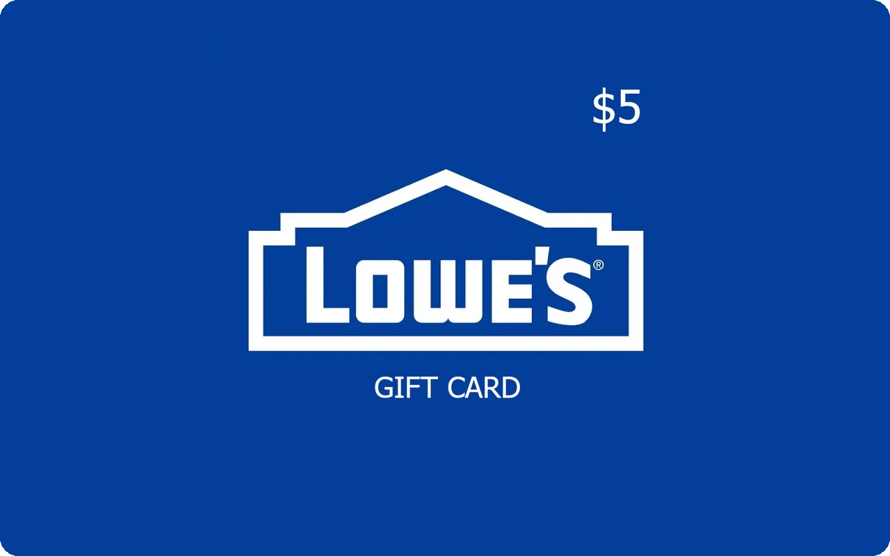 Lowe's $5 Gift Card (United States)