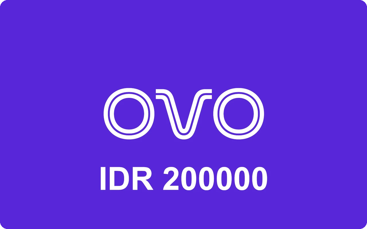 OVO Cash 200000 Rp Gift Card (Indonesia)