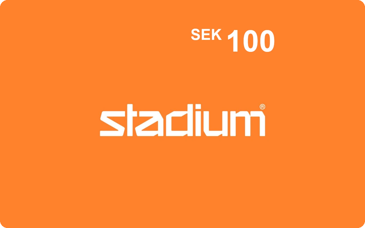 Stadium 100 kr Gift Card (Sweden)
