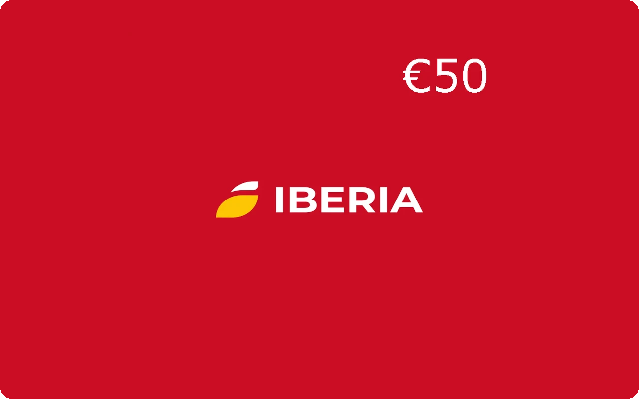 Iberia €50 Gift Card (Spain)