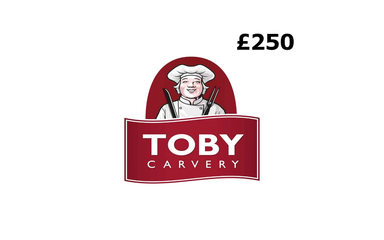 Toby Carvery £250 Gift Card (United Kingdom)