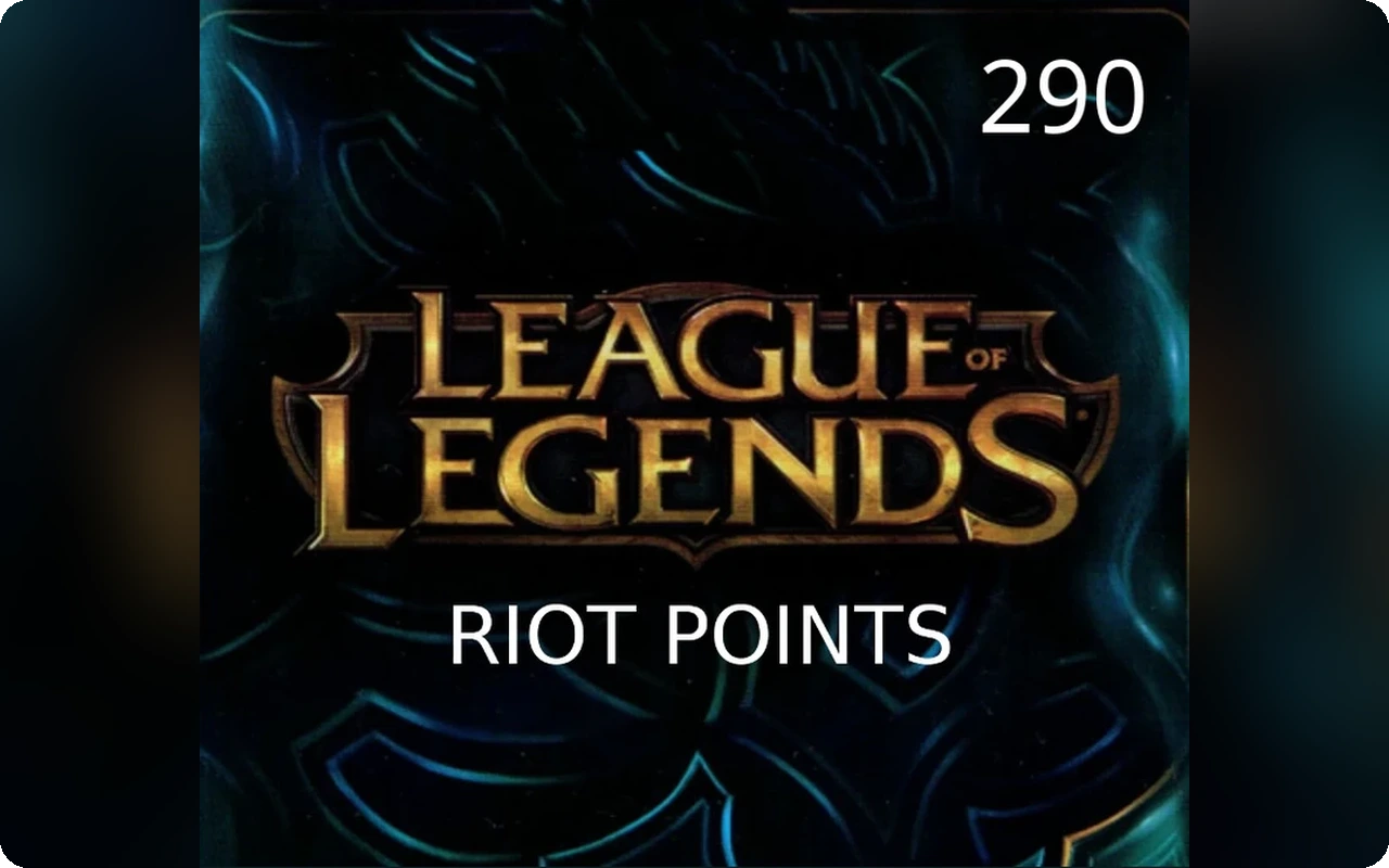 League of Legends 290 Gift Card