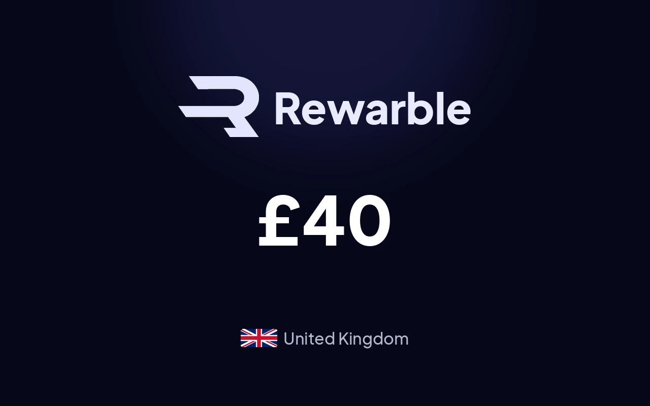 Rewarble Volet £40 Gift Card (United Kingdom)