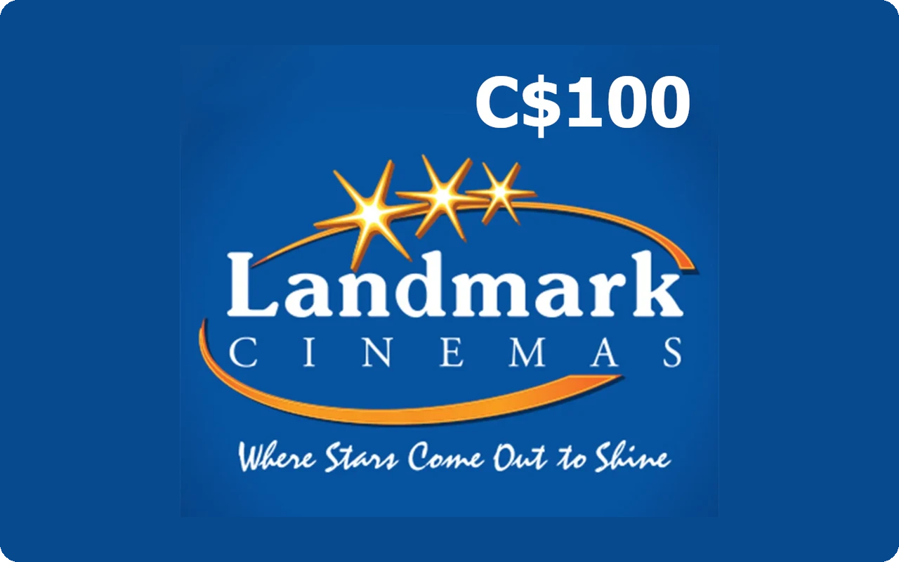 Landmark Cinemas C$100 Gift Card (Canada)