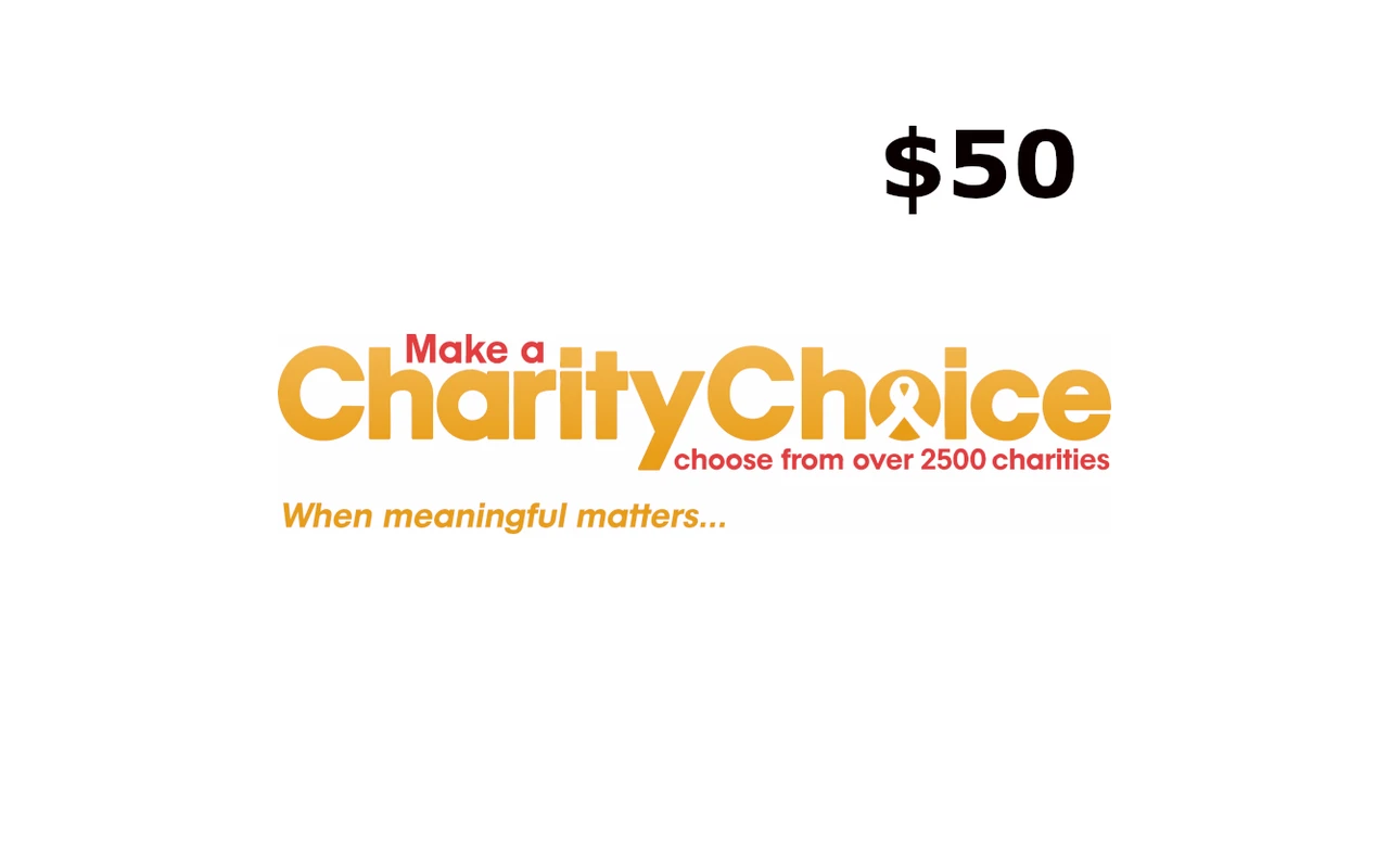 Charitychoice $50 Gift Card (United States)
