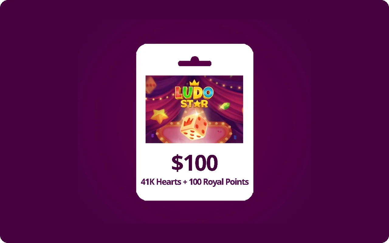 Ludo Star $100 Gift Card (United States)