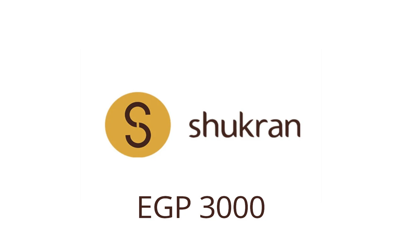Shukran 3000 EGP Gift Card (Egypt)