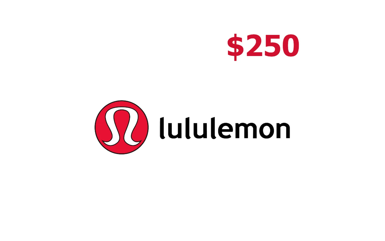 Lululemon $250 Gift Card (United States)