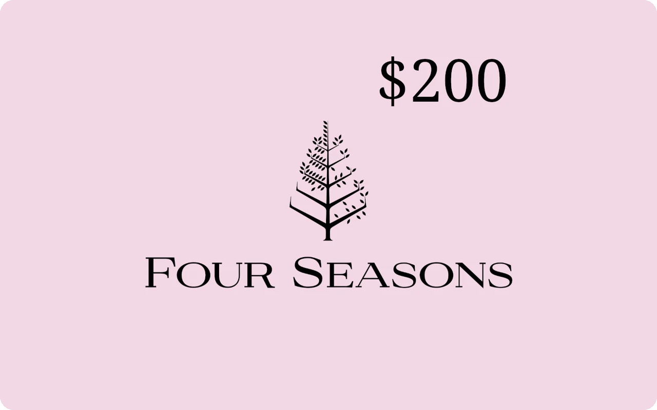 Four Seasons $200 Gift Card (United States)