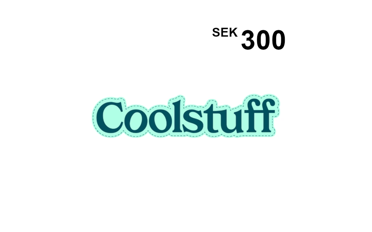 Coolstuff 300 kr Gift Card (Sweden)