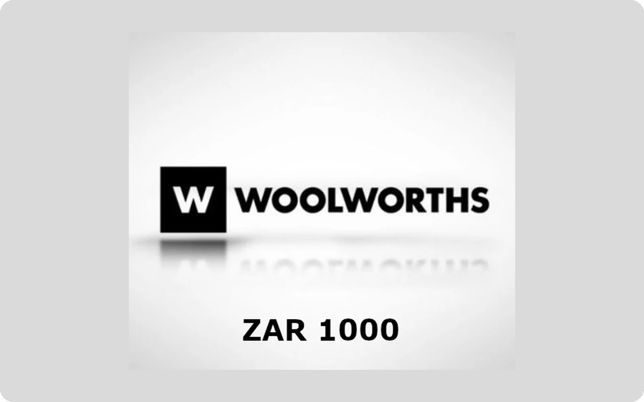 Woolworths R1000 Gift Card (South Africa)