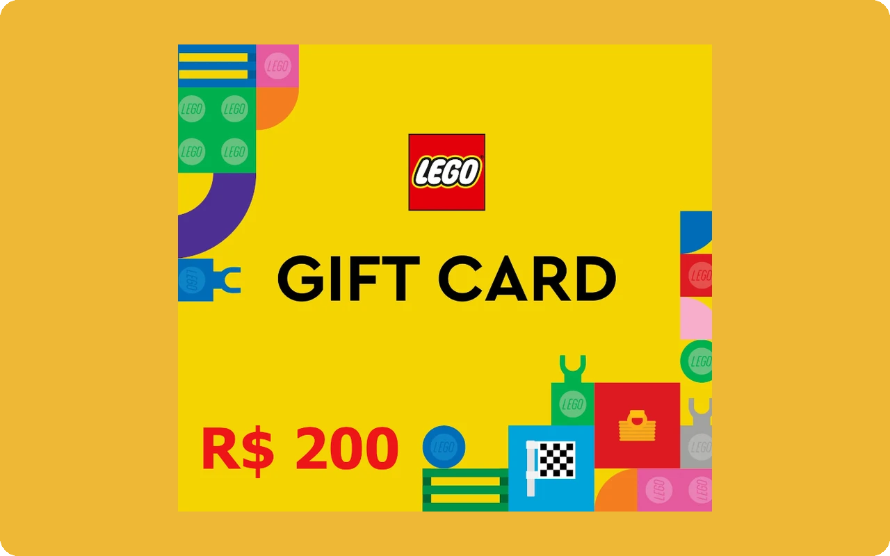 LEGO $200 Gift Card (Brazil)