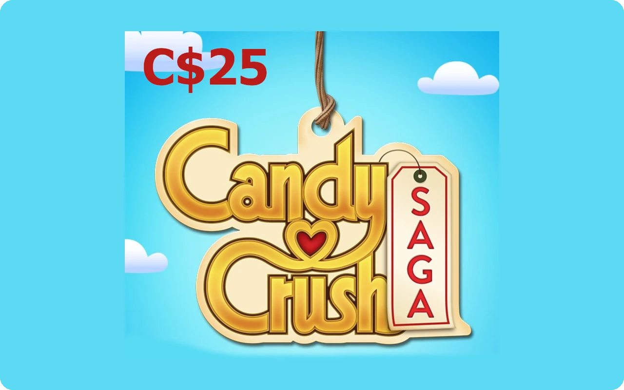 Candy Crush $25 Gift Card (Canada)