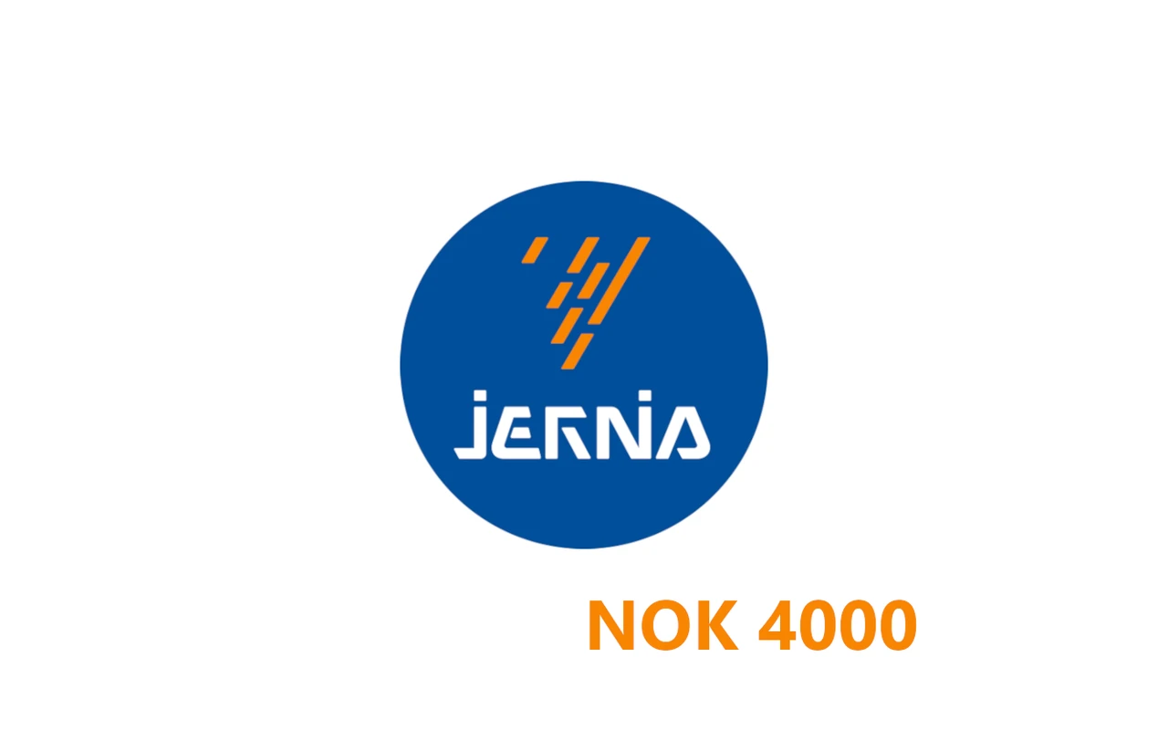 Jernia 4000 kr Gift Card (Norway)