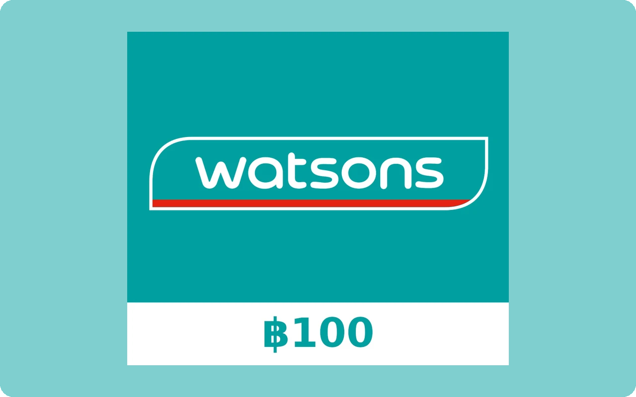 Watsons ฿100 Gift Card (Thailand)