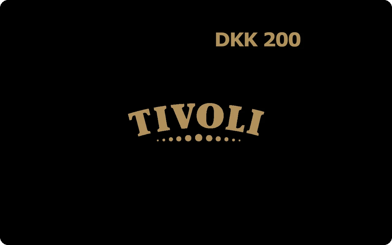 Tivoli 200 kr Gift Card (Denmark)