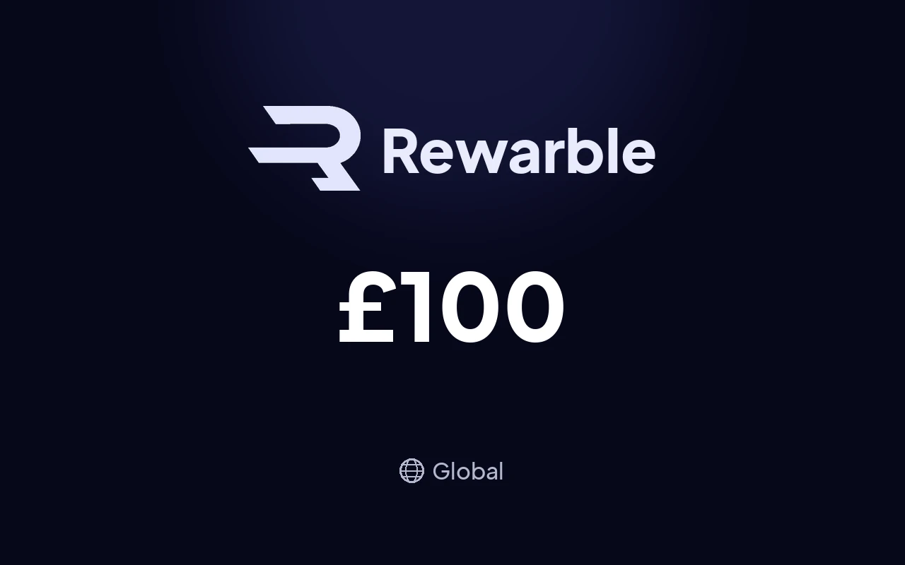 Rewarble Super £100 Gift Card