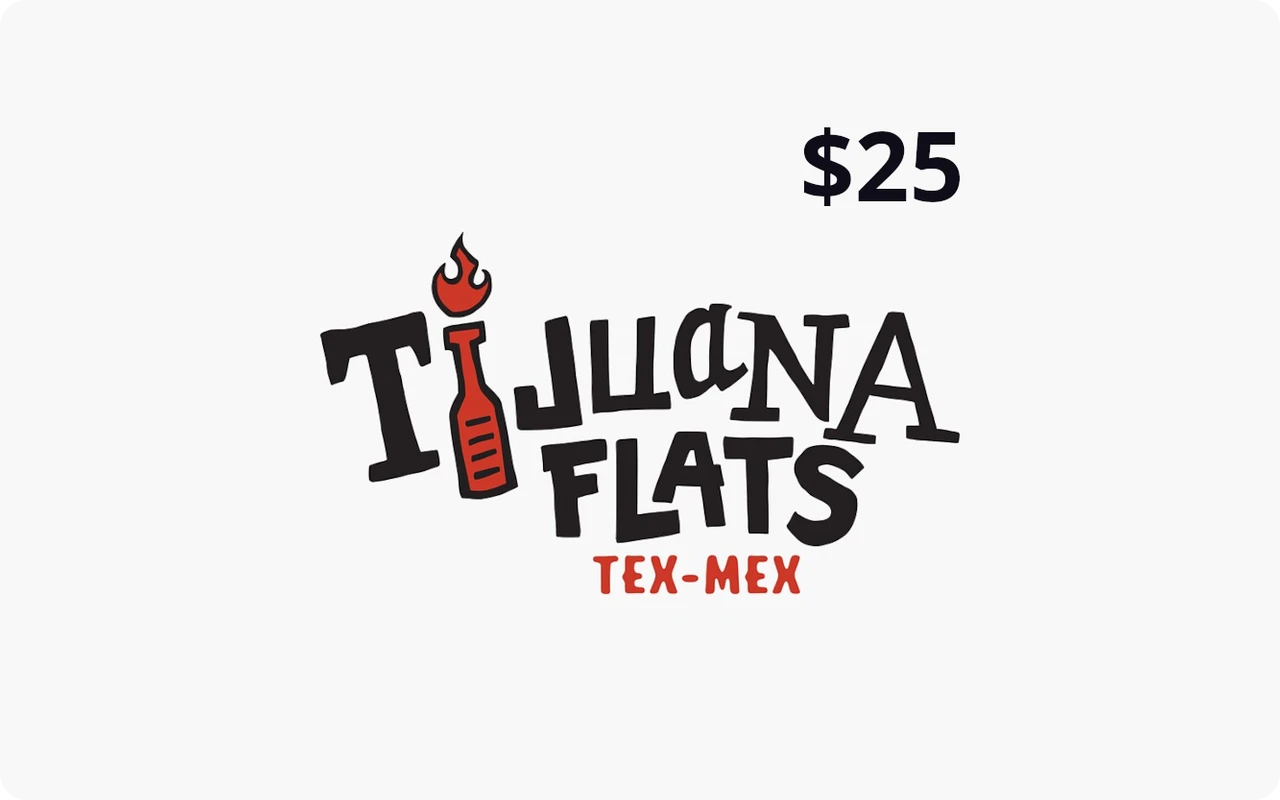 Tijuana Flats $25 Gift Card (United States)