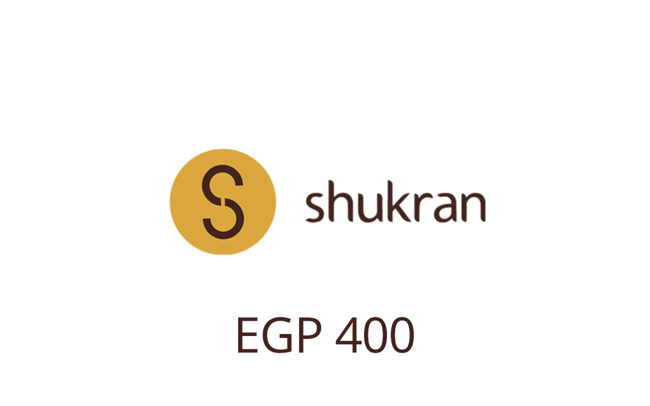 Shukran 400 EGP Gift Card (Egypt)