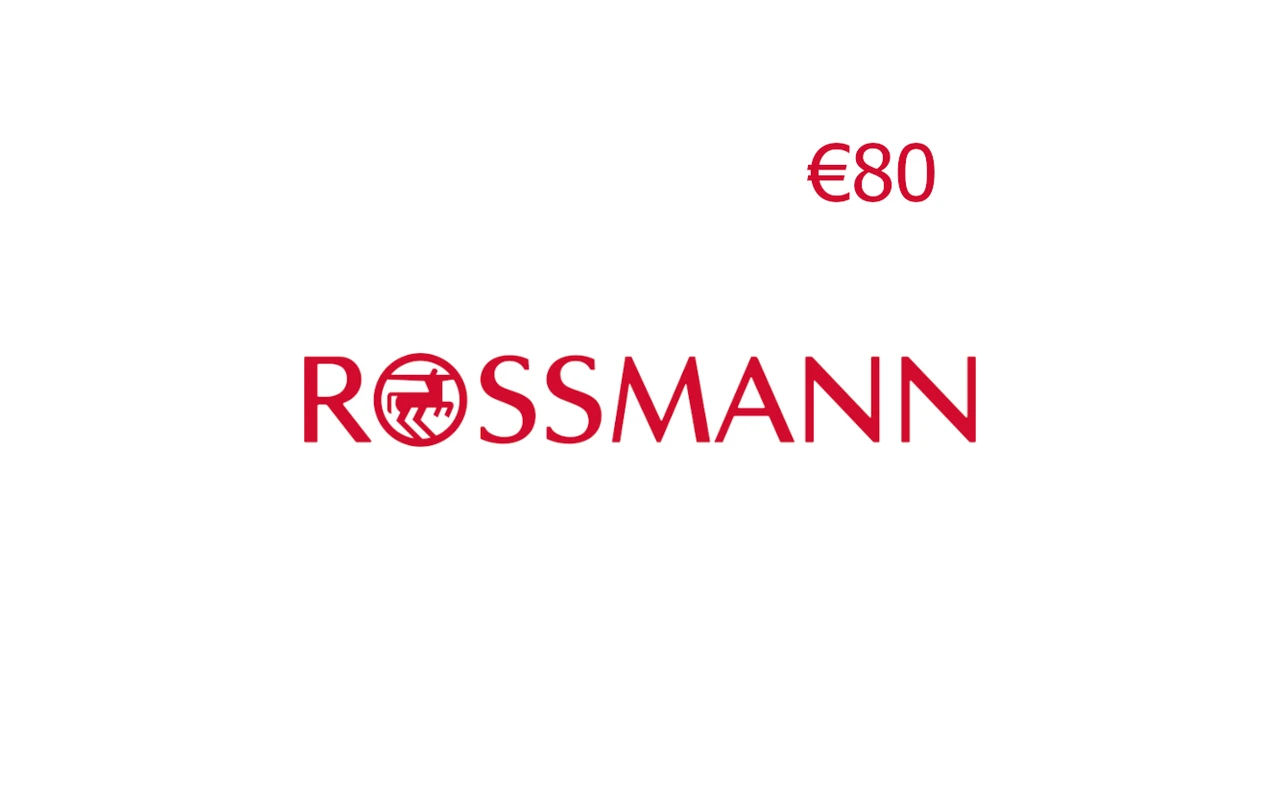 Rossmann €80 Gift Card (Germany)