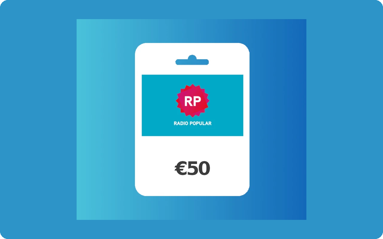 Radio Popular €50 Gift Card (Portugal)