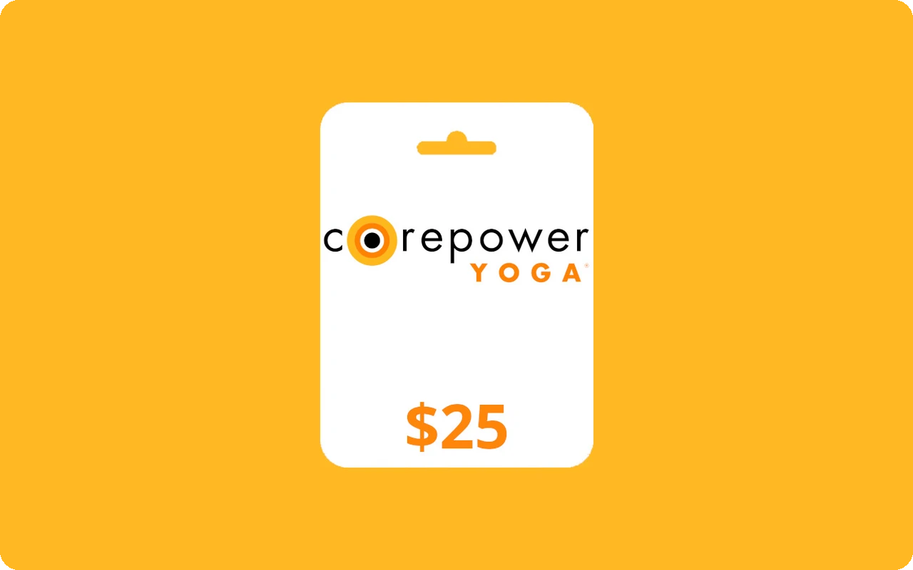 CorePower Yoga $25 Gift Card (United States)