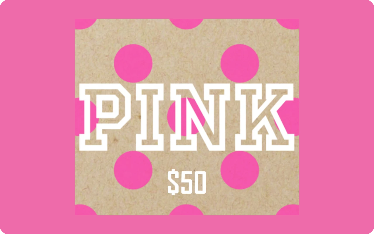 Victoria's Secret Pink $50 Gift Card (United States)