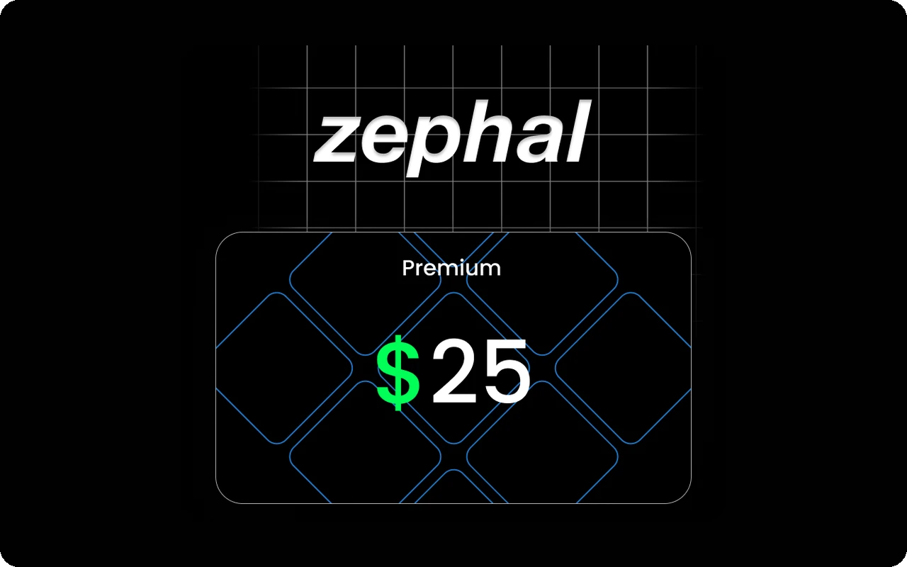 Zephal Serverside $25 Gift Card
