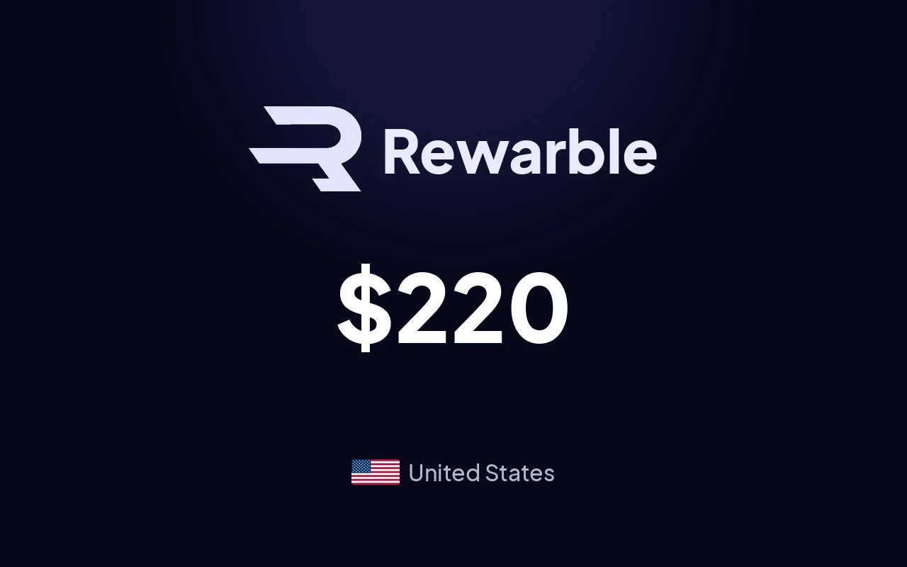 Rewarble Chatgpt $220 Gift Card (United States)