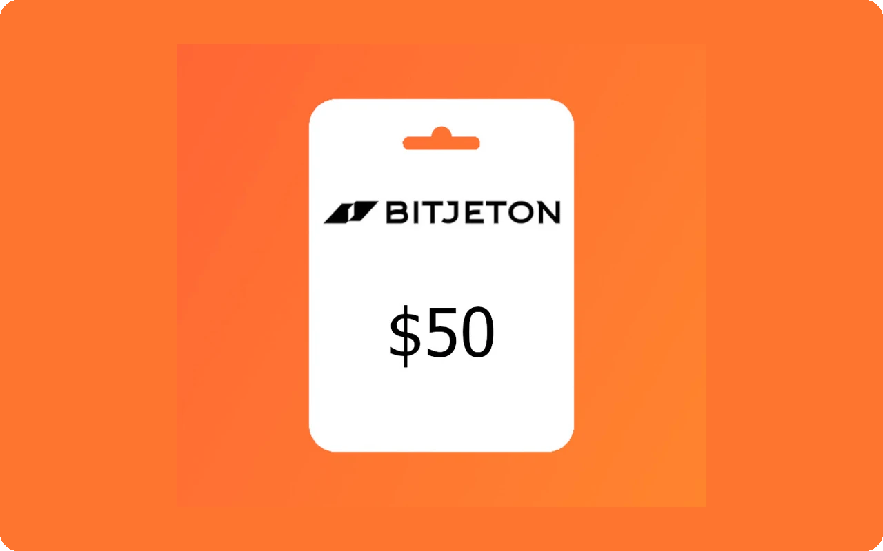 Bitjeton Crypto $50 Gift Card (United States)